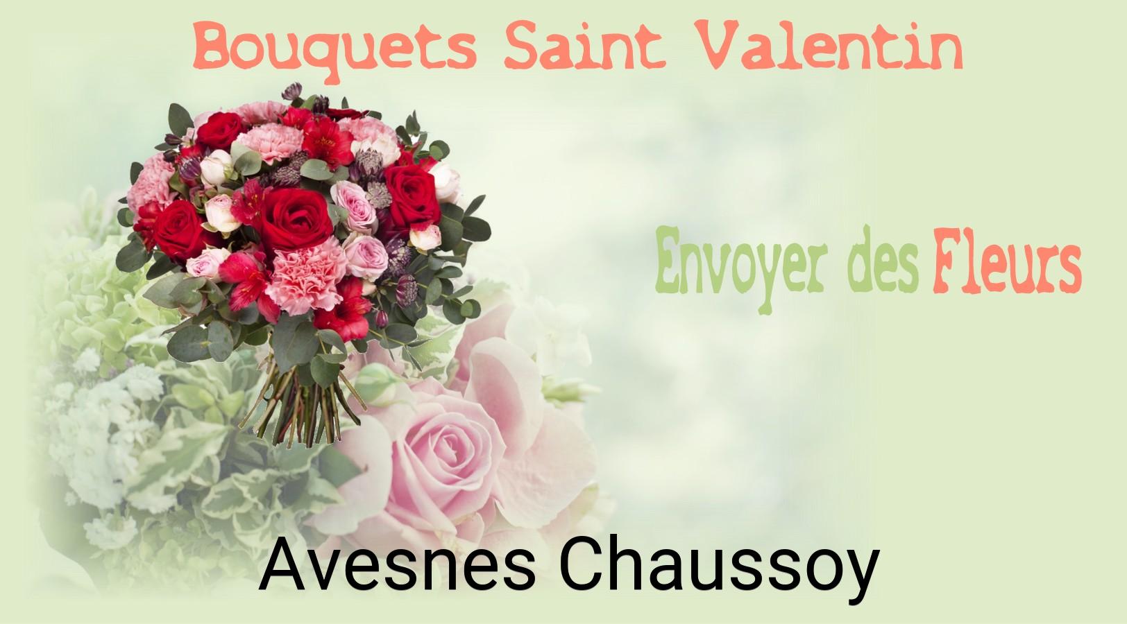 Roses de Saint-Valentin livrées à Avesnes-Chaussoy